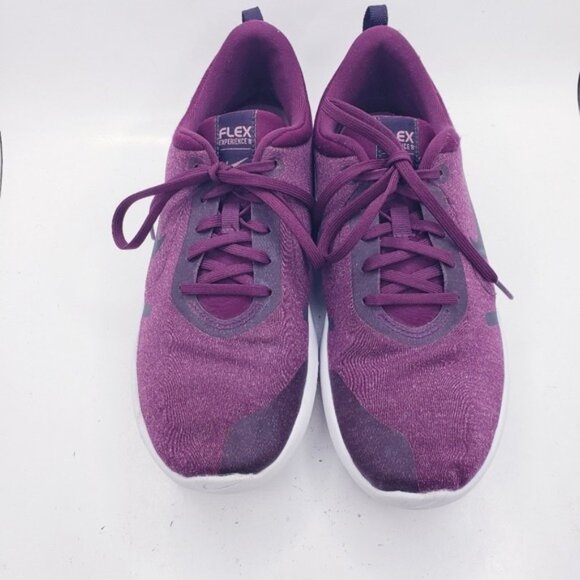 Nike Flex Experience 8 Bordeaux Athletic Running Shoes Sneakers Women's Size 8.5 - Picture 7 of 12
